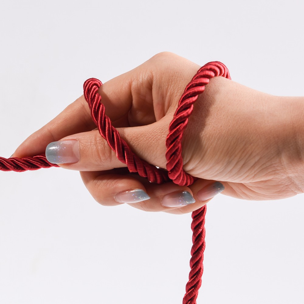 Веревка для бондажа премиальная UPKO Restraint Bondage Vope золотая, 10 м