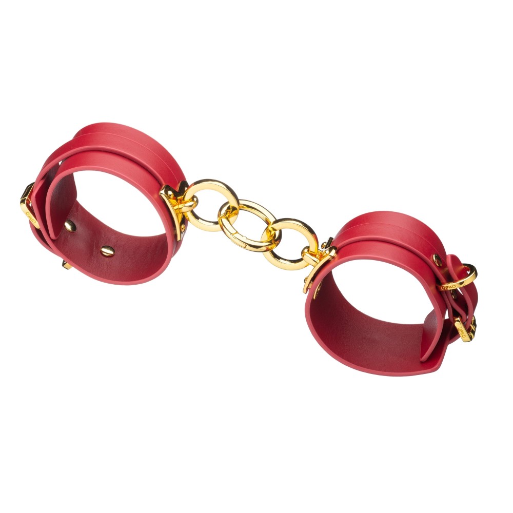Набір BDSM Валіза Бажаний червоний шкіряний Kinky Tools Set UPKO