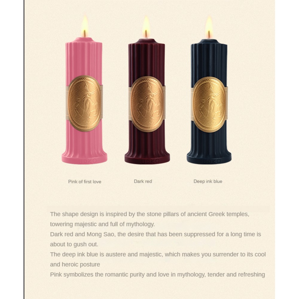 Свічка низькотемпературна рожева Low temperature wax candle 150 г