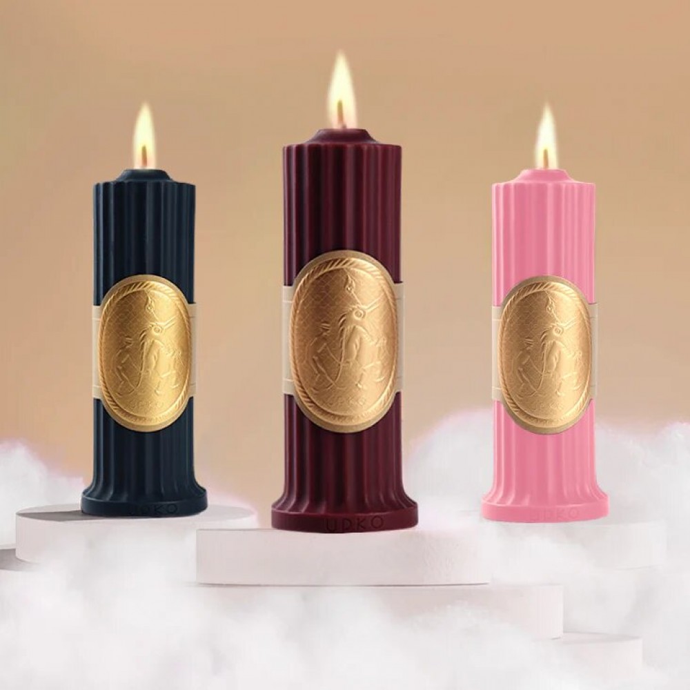 Свічка низькотемпературна рожева Low temperature wax candle 150 г