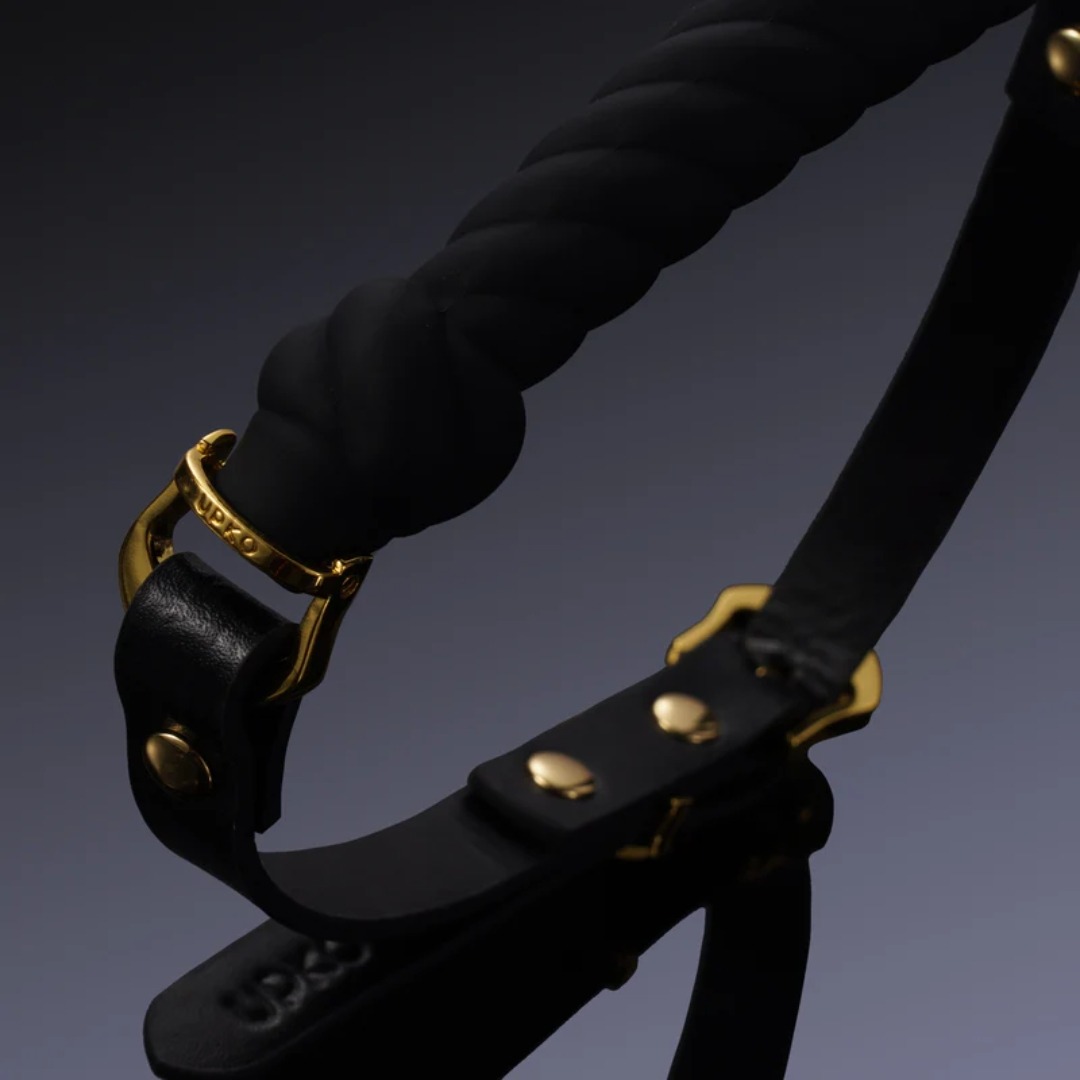 Кляп в форме жгута UPKO Desire for Mouth Bondage Collection, черный