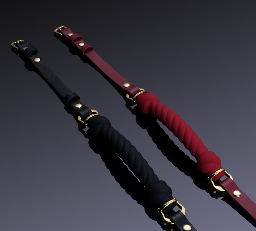 Кляп в форме жгута с узлами UPKO Desire for Mouth Bondage Collection, красный