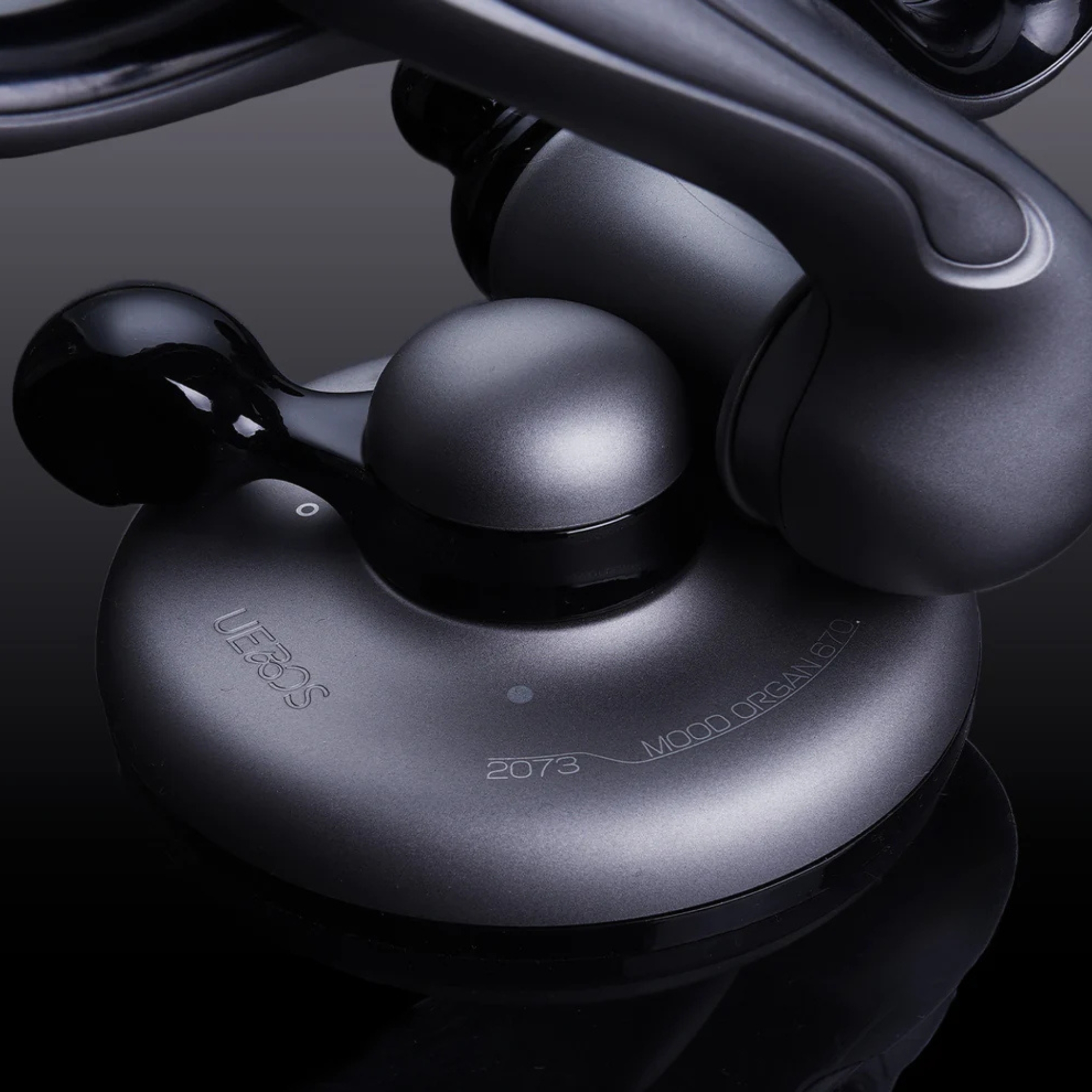 Секс-машина Upko UEROS Nexus Power Gray з фрикціями, вібрацією та обертальною стимуляцією, сіра