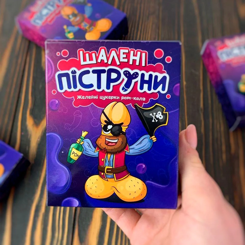 Пікантні желейки у вигляді пеніса 