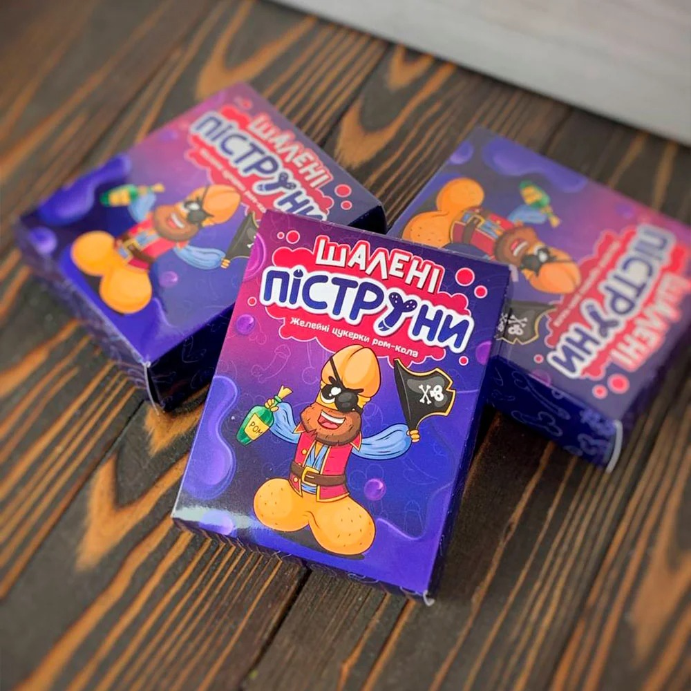 Пікантні желейки у вигляді пеніса 