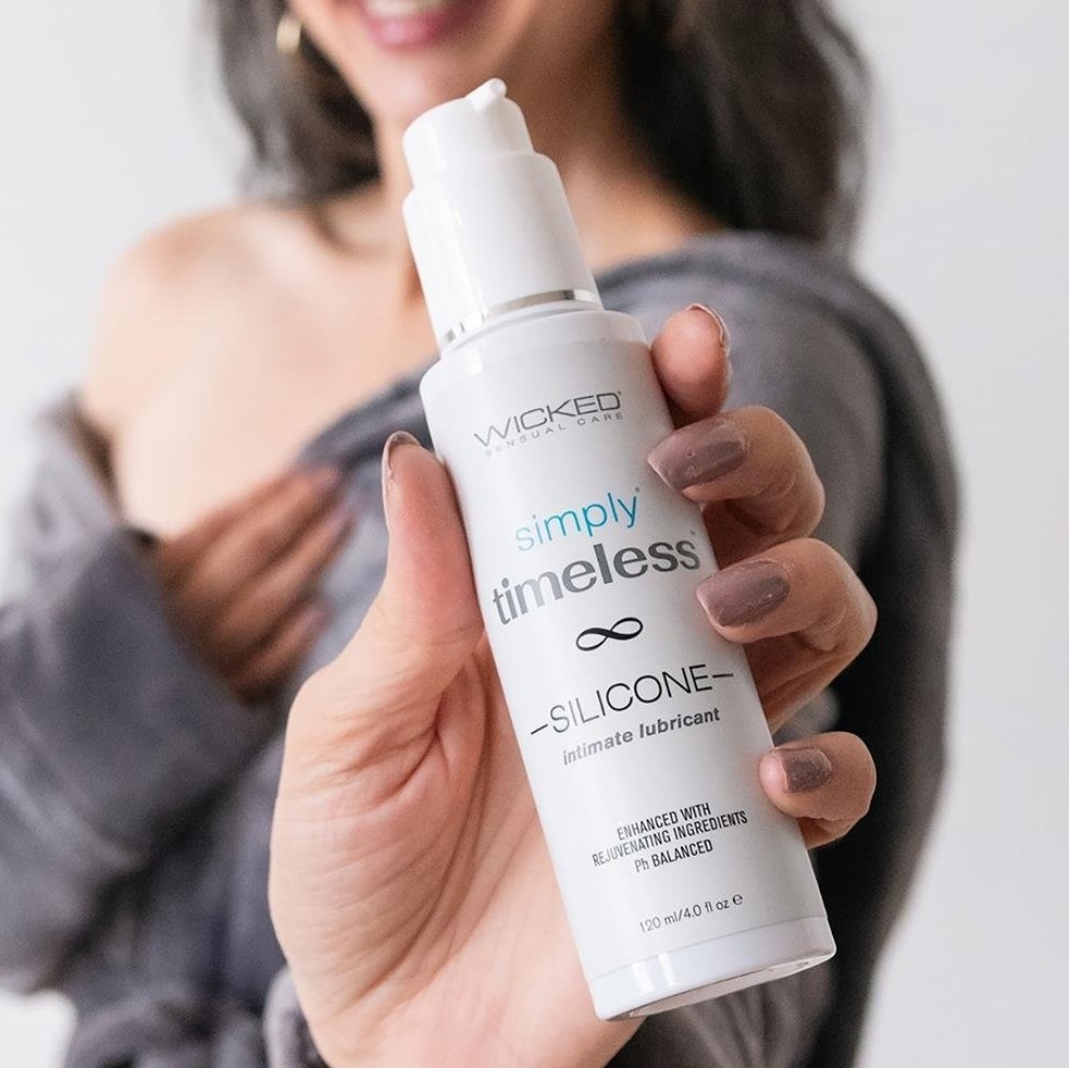 Лубрикант зволожуючий Wicked Sensual Care (Simply Timeless) на силіконовій основі, 120 мл