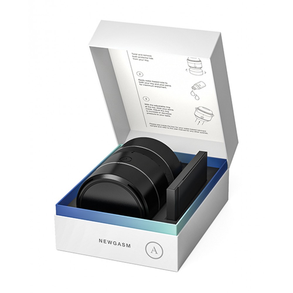 Мастурбатор Arcwave Voy Compact Stroker з унікальною системою регулювання тиску, чорний