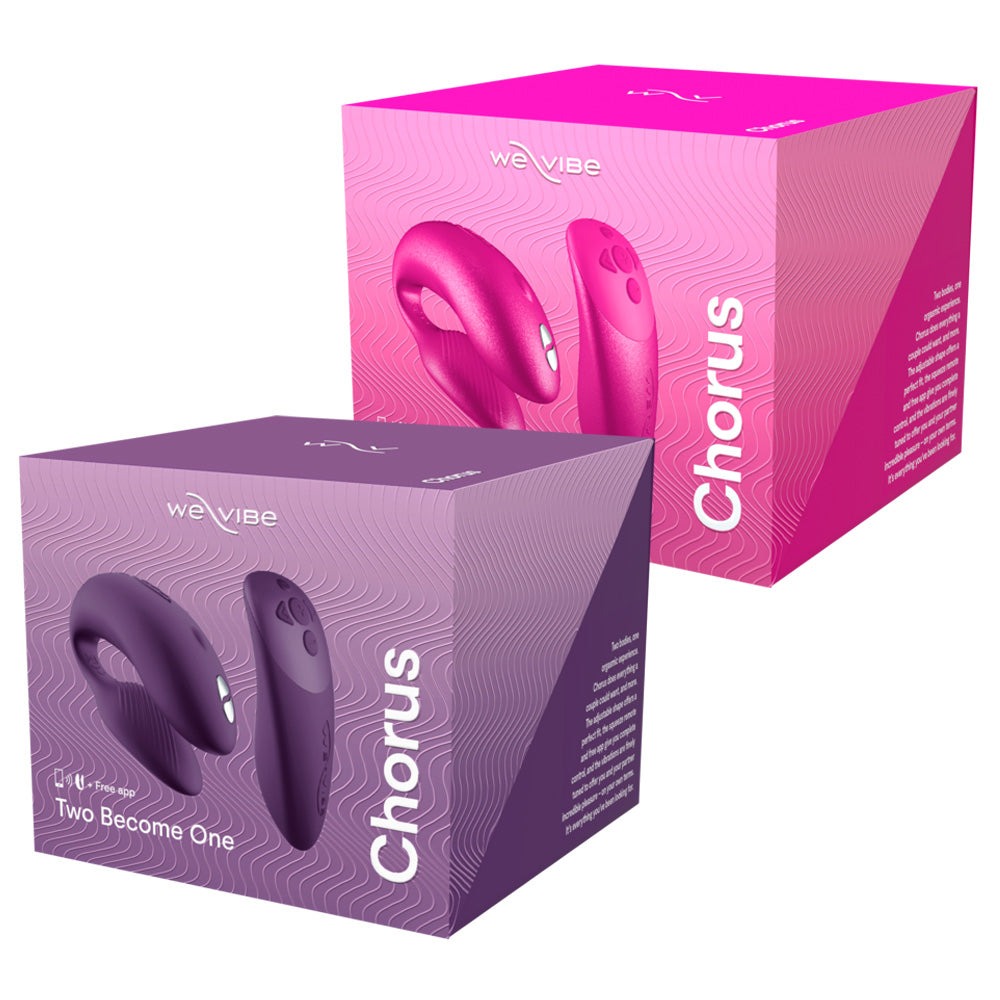 Вібромасажер для пар We-Vibe Chorus, Pink