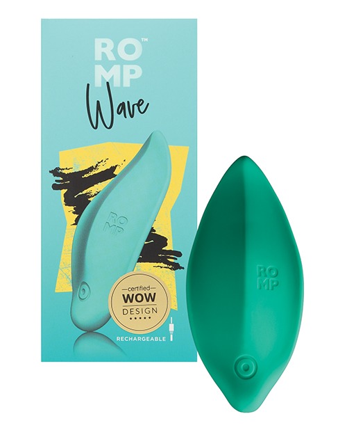 Вибратор клиторальный для трусиков Romp Wave зеленый