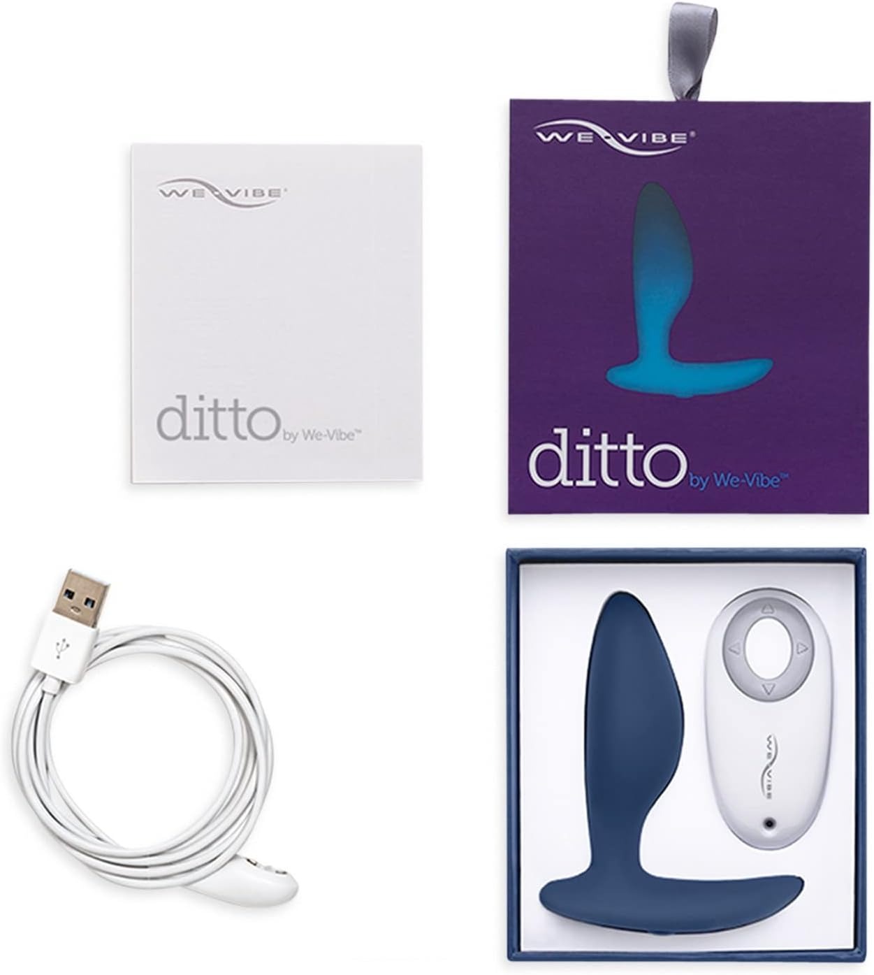Анальна пробка DITTO BY WE-VIBE Blue