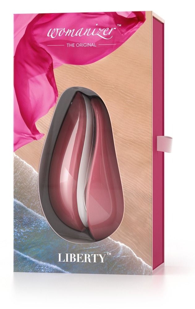 Безконтактний стимулятор клітора Womanizer Liberty Pink Rose