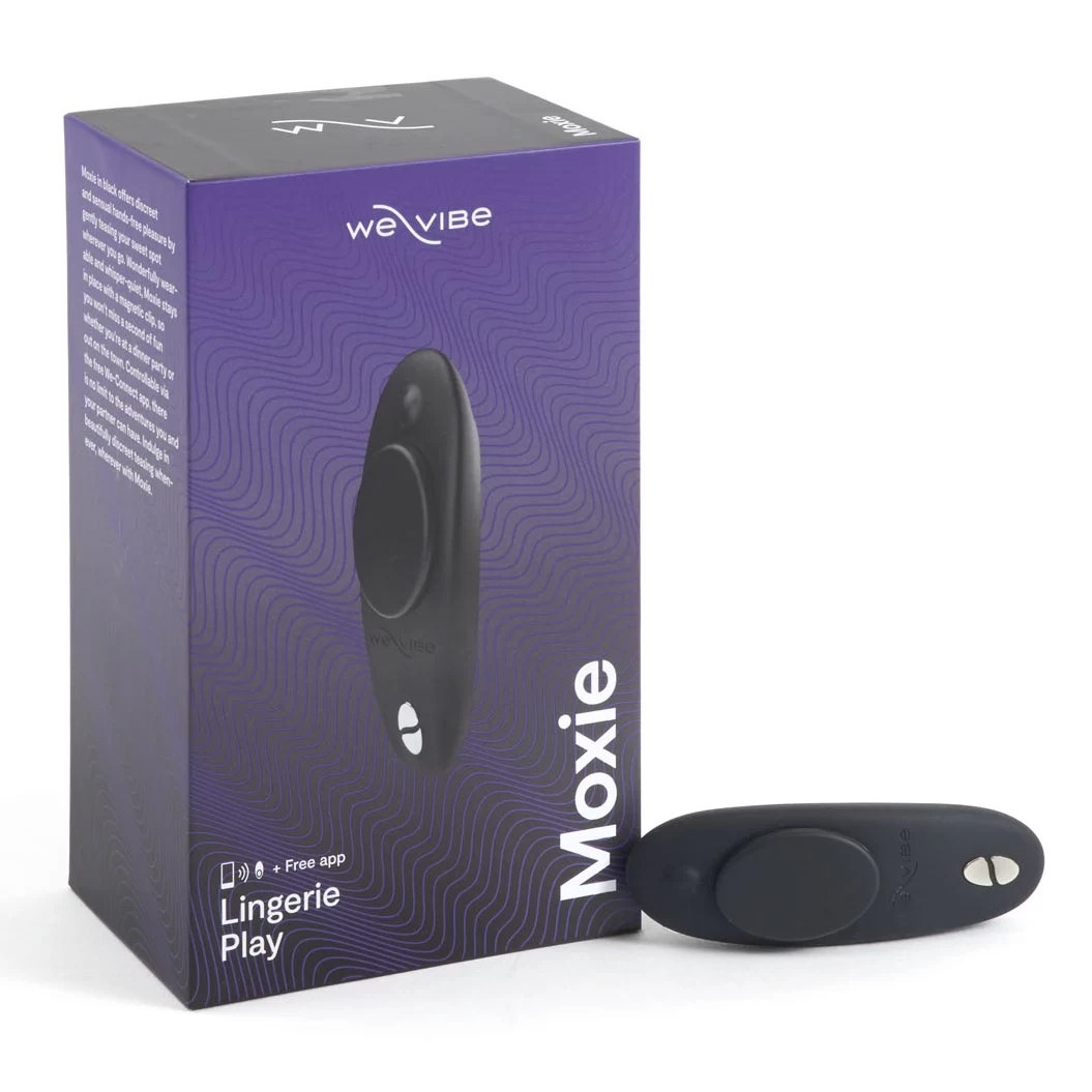 Вібратор в трусики Moxie від We-Vib з функцією управлінням з телефону BLACK