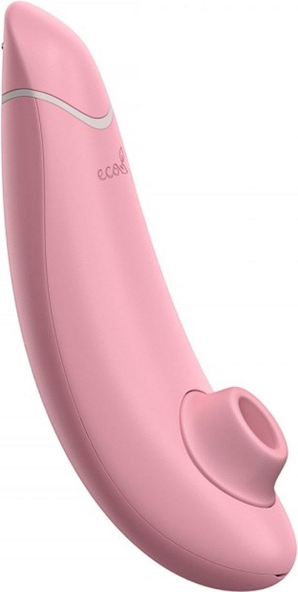 Бесконтактный клиторальный стимулятор Womanizer Premium ECO из био материалов, PINK