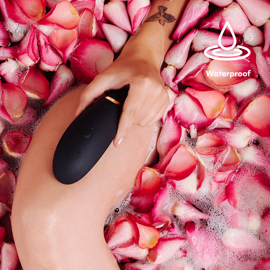 Безконтактний вакуумний кліторальний стимулятор Womanizer Premium 2 чорний