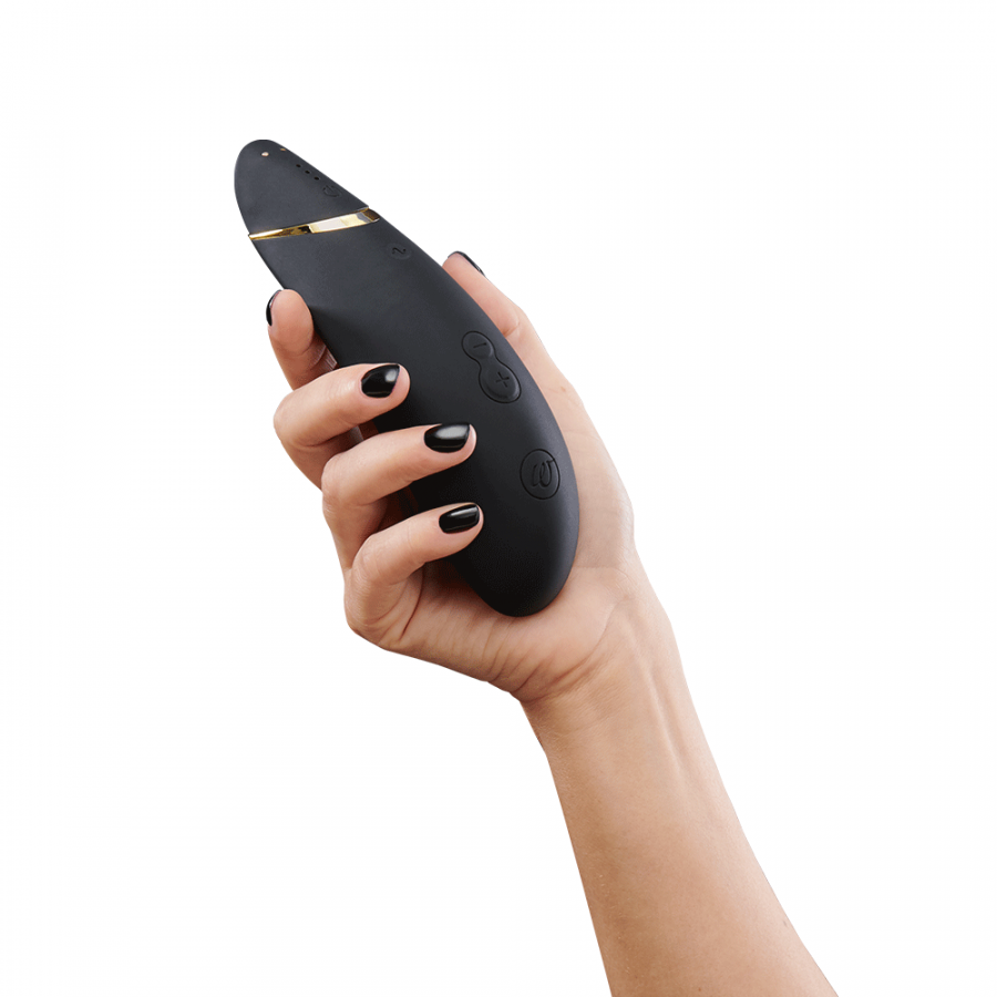 Безконтактний вакуумний кліторальний стимулятор Womanizer Premium 2 чорний
