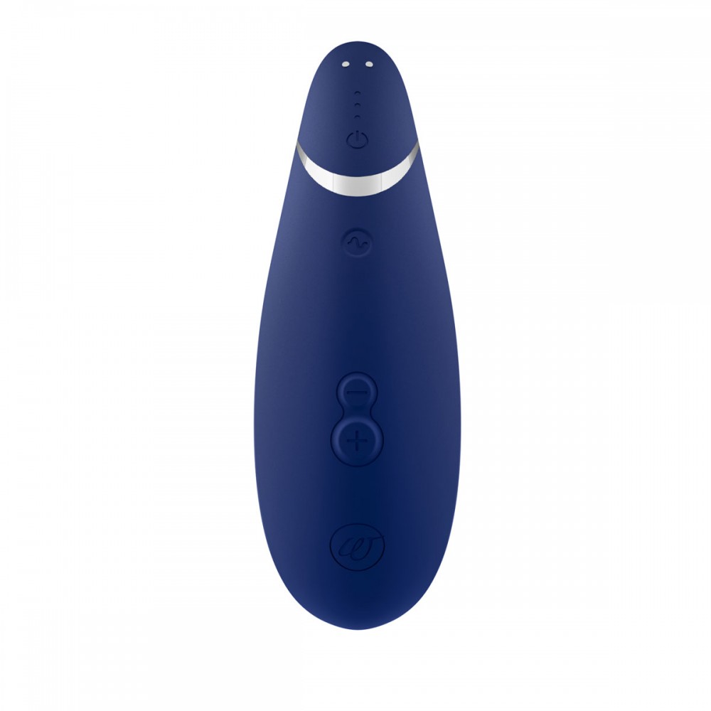 Безконтактний вакуумний кліторальний стимулятор Womanizer Premium 2 синій