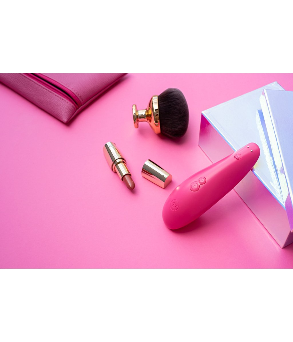 Вакуумний кліторальний стимулятор WOMANIZER Muse Pink Rose