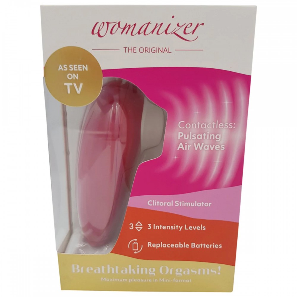 Вакуумний кліторальний стимулятор WOMANIZER Mini Red Wine