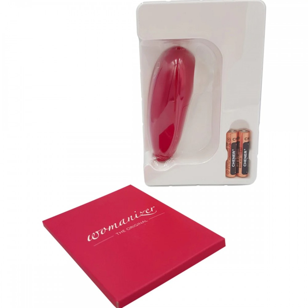 Вакуумний кліторальний стимулятор WOMANIZER Mini Red Wine