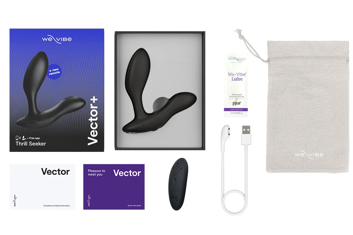 Масажер простати WE-VIBE Vector+ з пультом керування