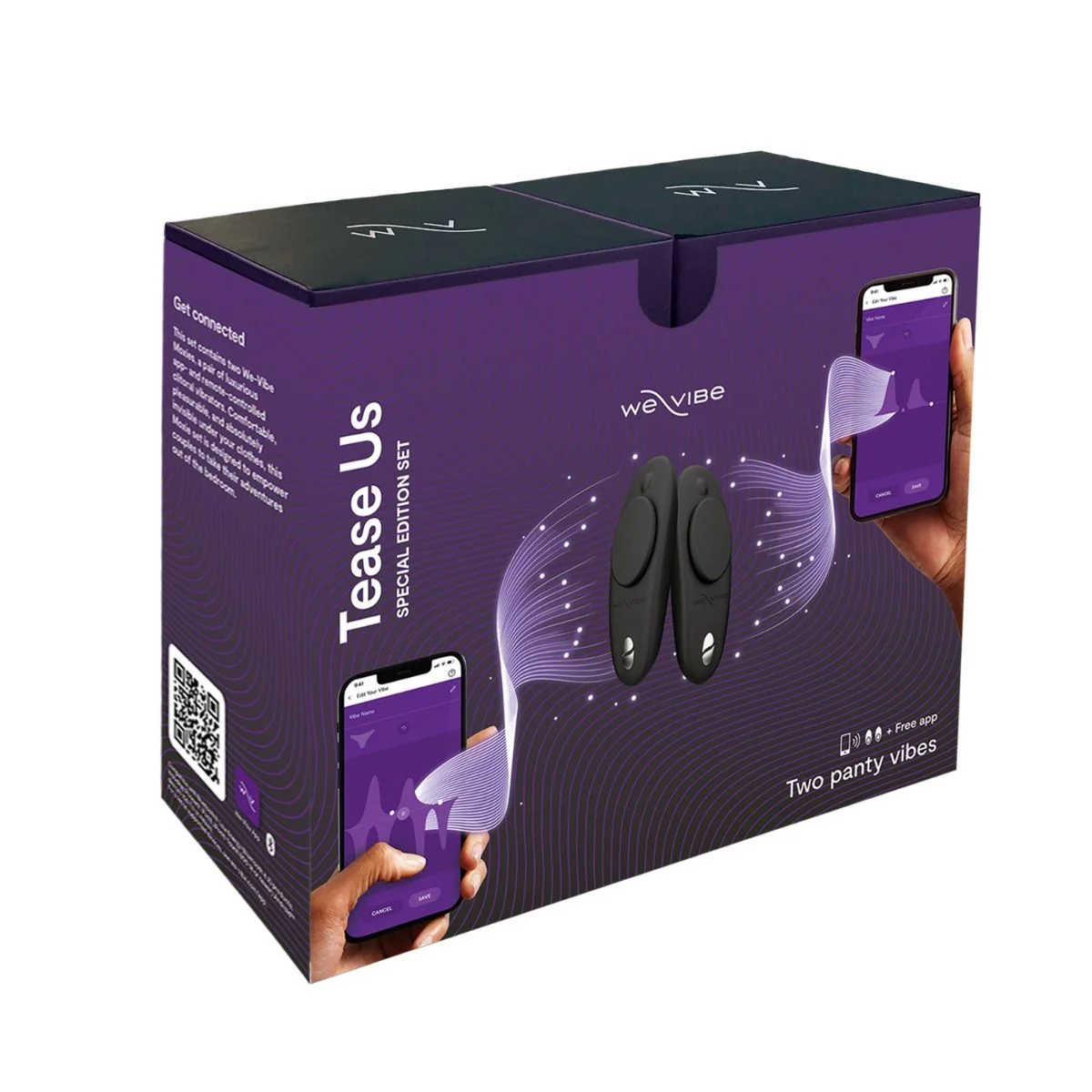Набір Tease We-Vibe Us Moxie + Moxie Black