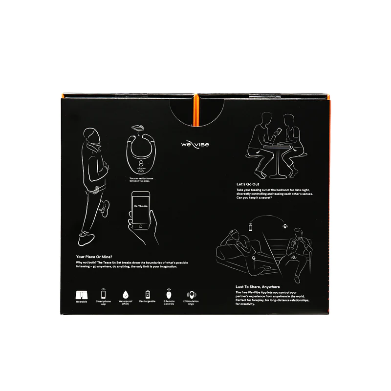 Набір We-Vibe Tease Us Bond + Bond Black