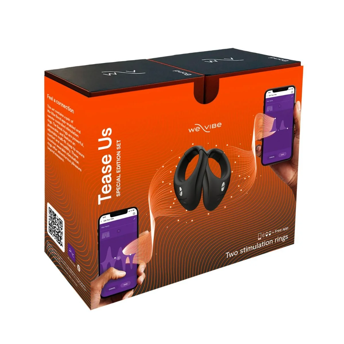 Набір We-Vibe Tease Us Bond + Bond Black