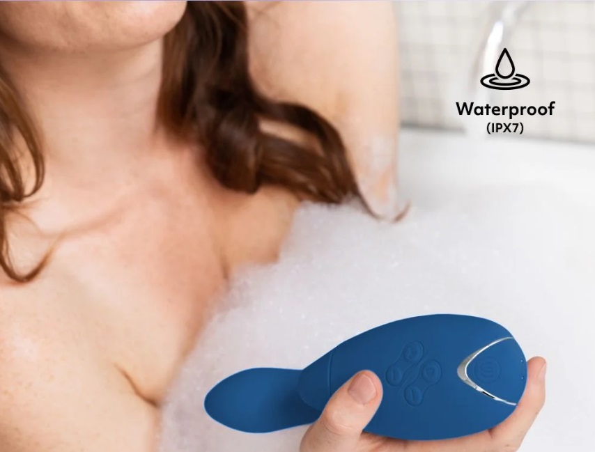 Інноваційний безконтактний вібратор-стимулятор Womanizer Duo 2 Blueberry