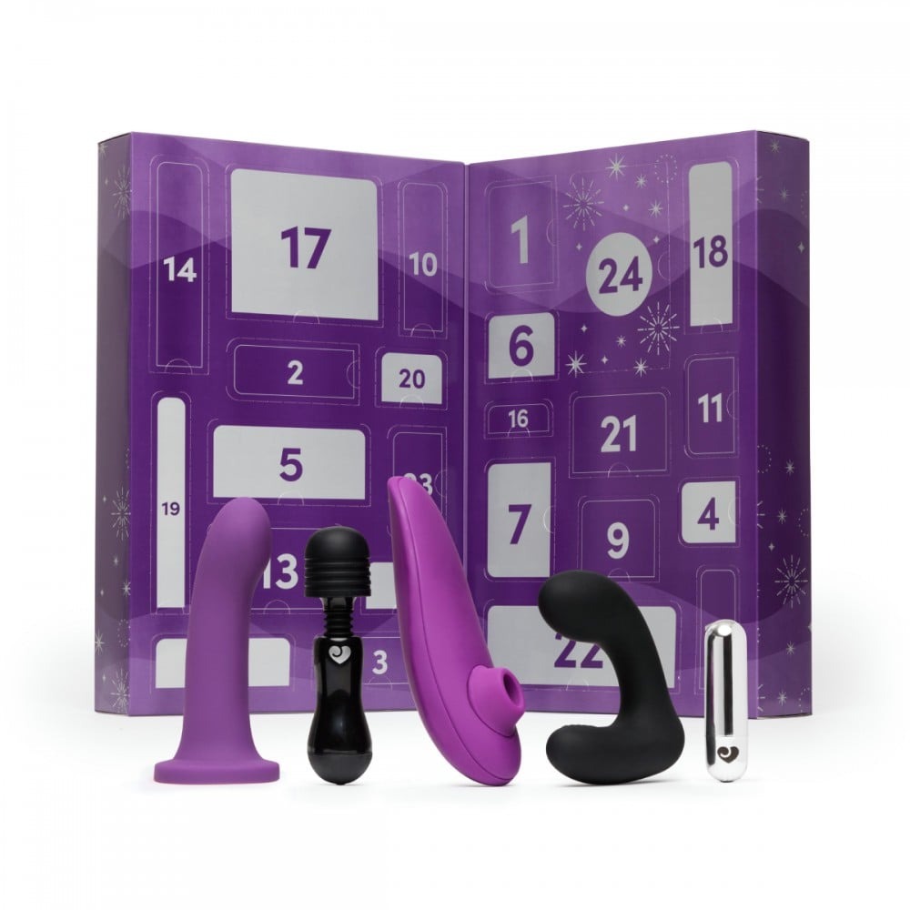 Адвент календар (24 предмета) Lovehoney Couple's Advent Calendar Фиолетовый