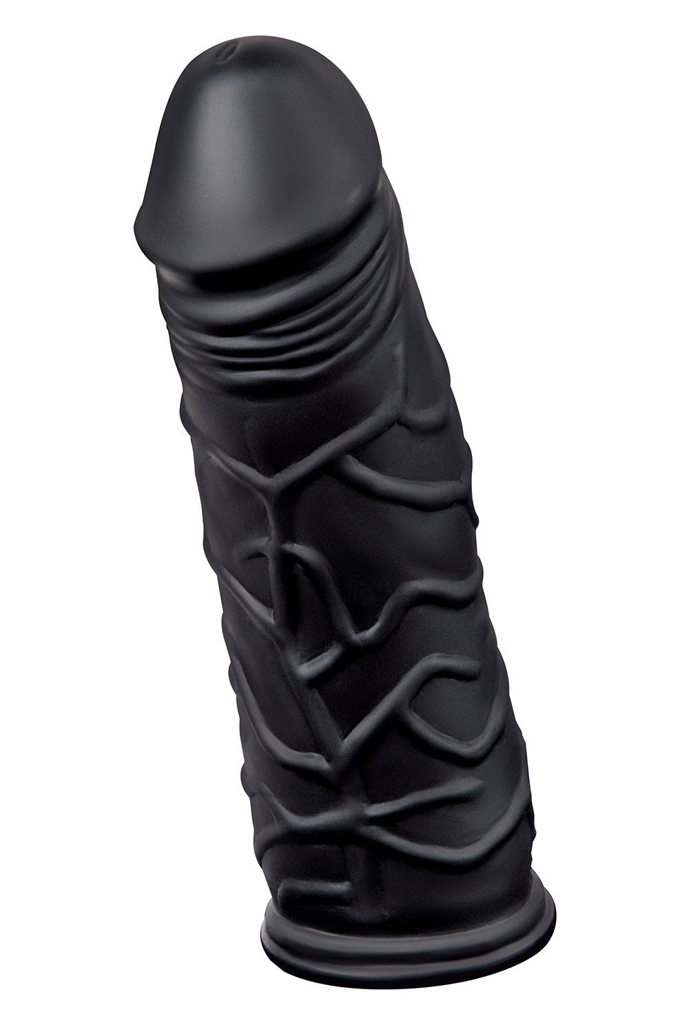 Надувний валик Whipsmart Inflatable з фалоімітатором на керуванні, чорний