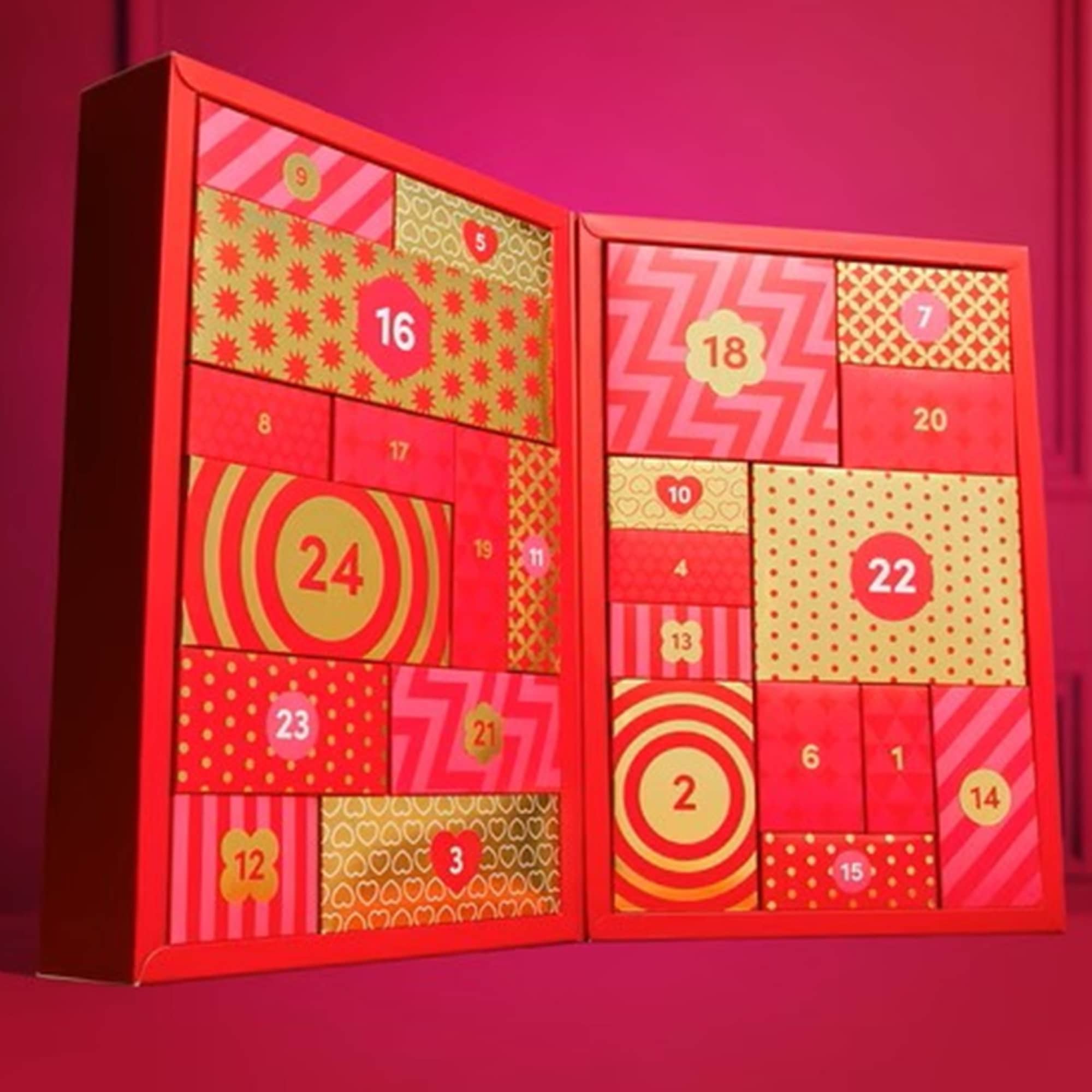 Адвент-календар для пар Lovehoney X Womanizer We-Vibe Couple's Advent Calendar 2025, 24 предмета
