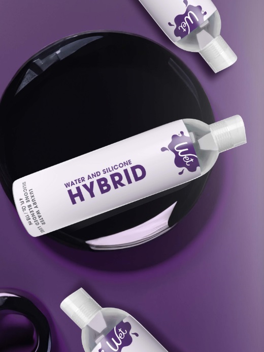 Лубрикант на водно-силіконовій основі Wet Hybrid, 236 мл