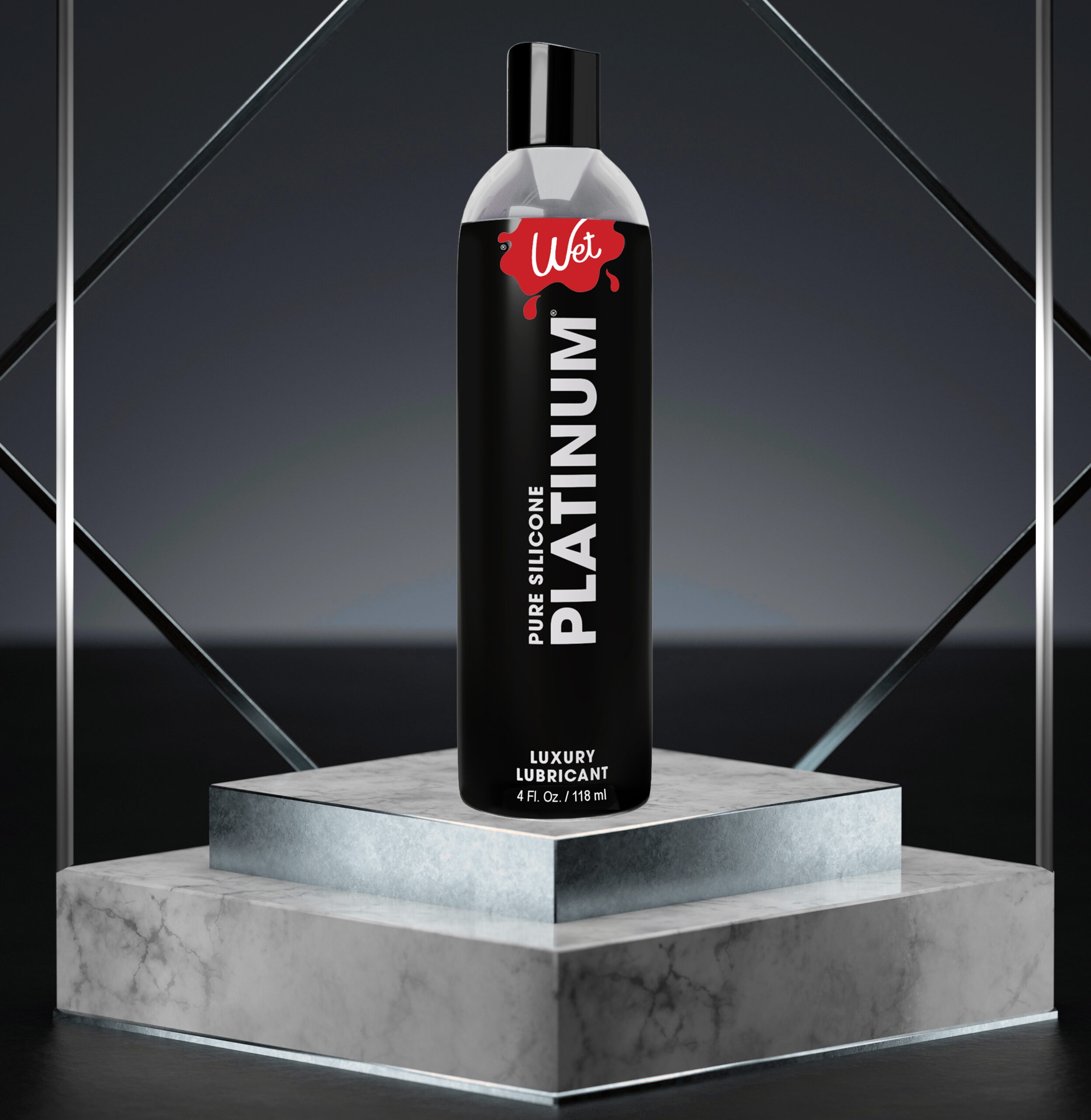 Лубрикант на силіконовій основі Wet Platinum Premium, 118 мл