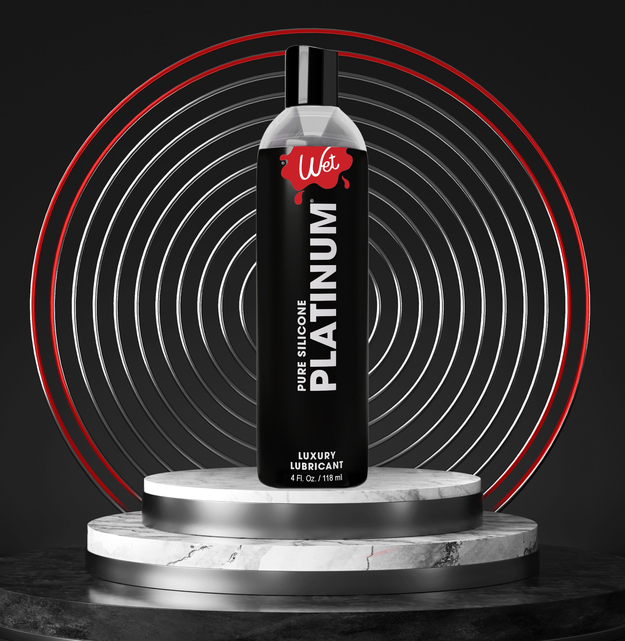 Лубрикант на силіконовій основі Wet Platinum Premium, 118 мл