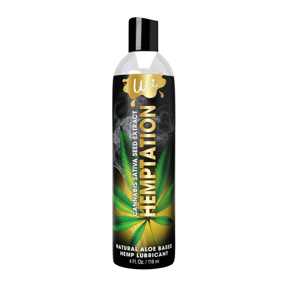 Лубрикант з екстрактом каннабісу на основі алое Wet Hemptation, 118 мл
