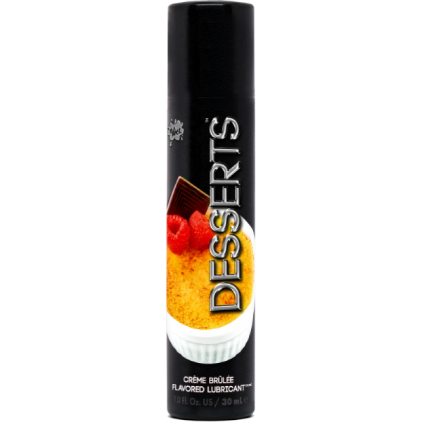 Їстівний лубрикант WET Desserts Crème Brulee (Крем-брюле), 30 мл