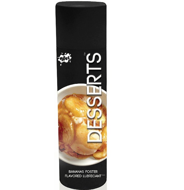 Съедобный лубрикант WET Bananas Foster (Банановое суфле) 89 мл