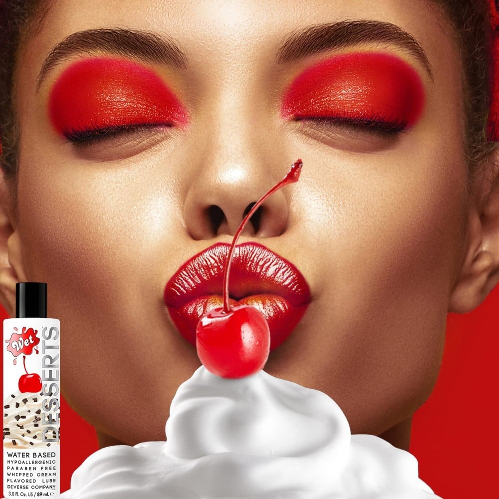 Съедобный Лубрикант WET Whipped Cream ( со вкусом сливок) 89 мл