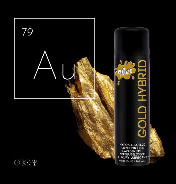 Лубрикант водно-силиконовый гибрид Wet Gold Hybrid 93 мл