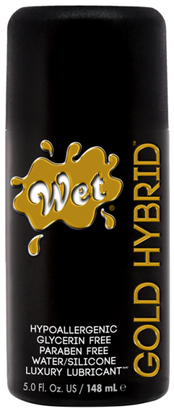Лубрикант водно-силіконовий гібрид Wet Gold Hybrid 148 мл