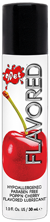 Їстівний лубрикант WET Flavored Poppn Cherry (Стигла вишня) 30 мл