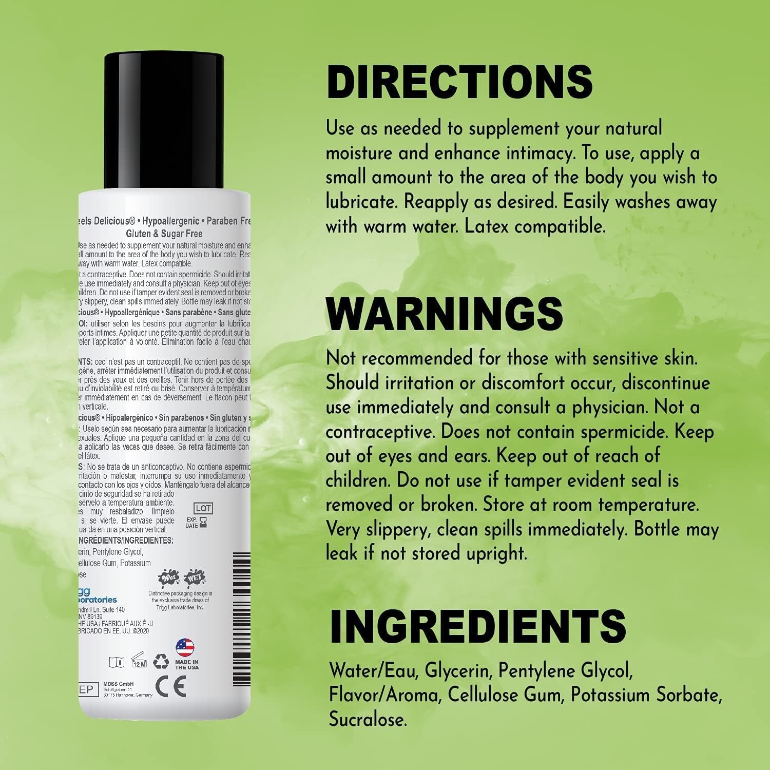Їстівний лубрикант WET Flavored Juicy Watermelon 30 ml