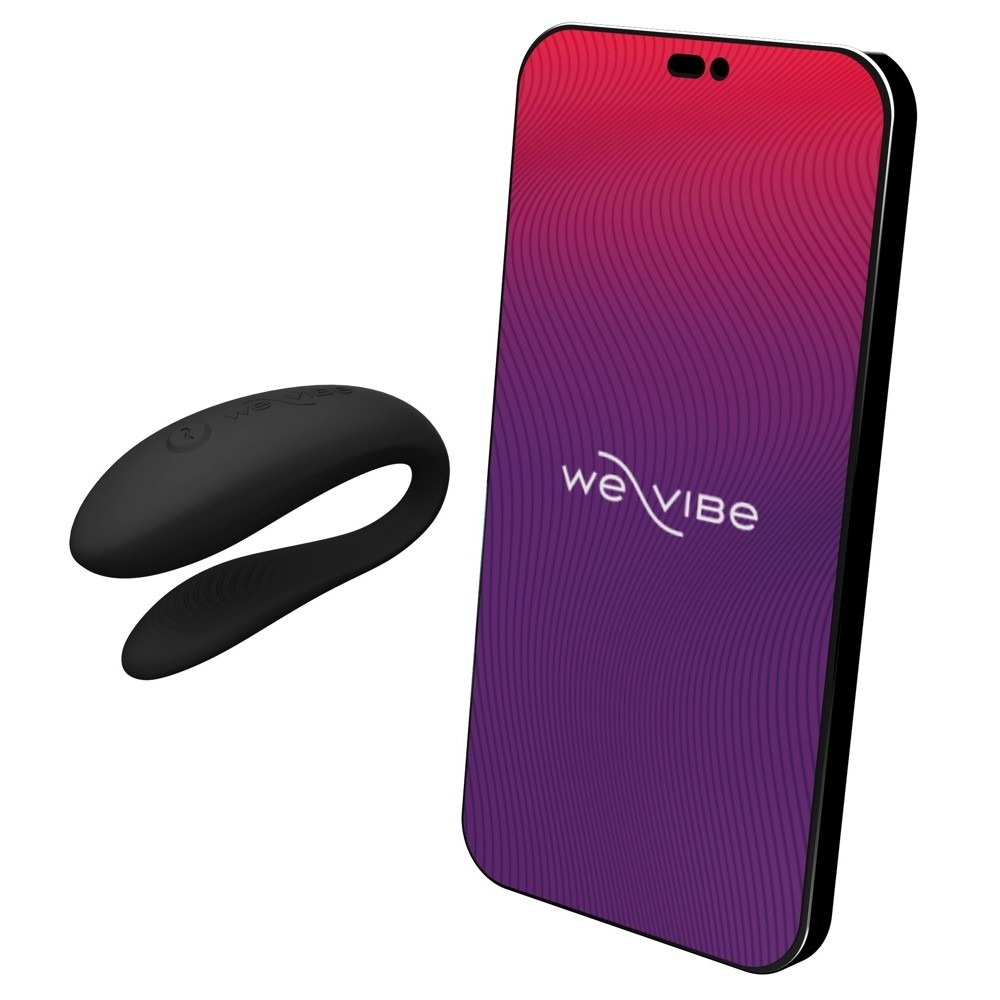 Набір з парним вібратором Sync Lite We-Vibe та Moving As One від Fifty Shades of Grey, чорний