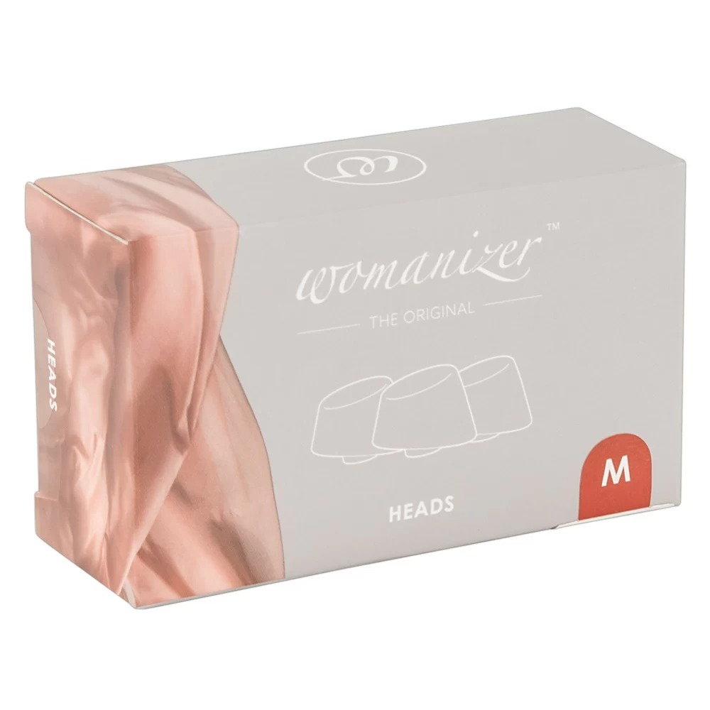 Сменные насадки на Womanizer Inside Out и Duo, бордовый, размер М