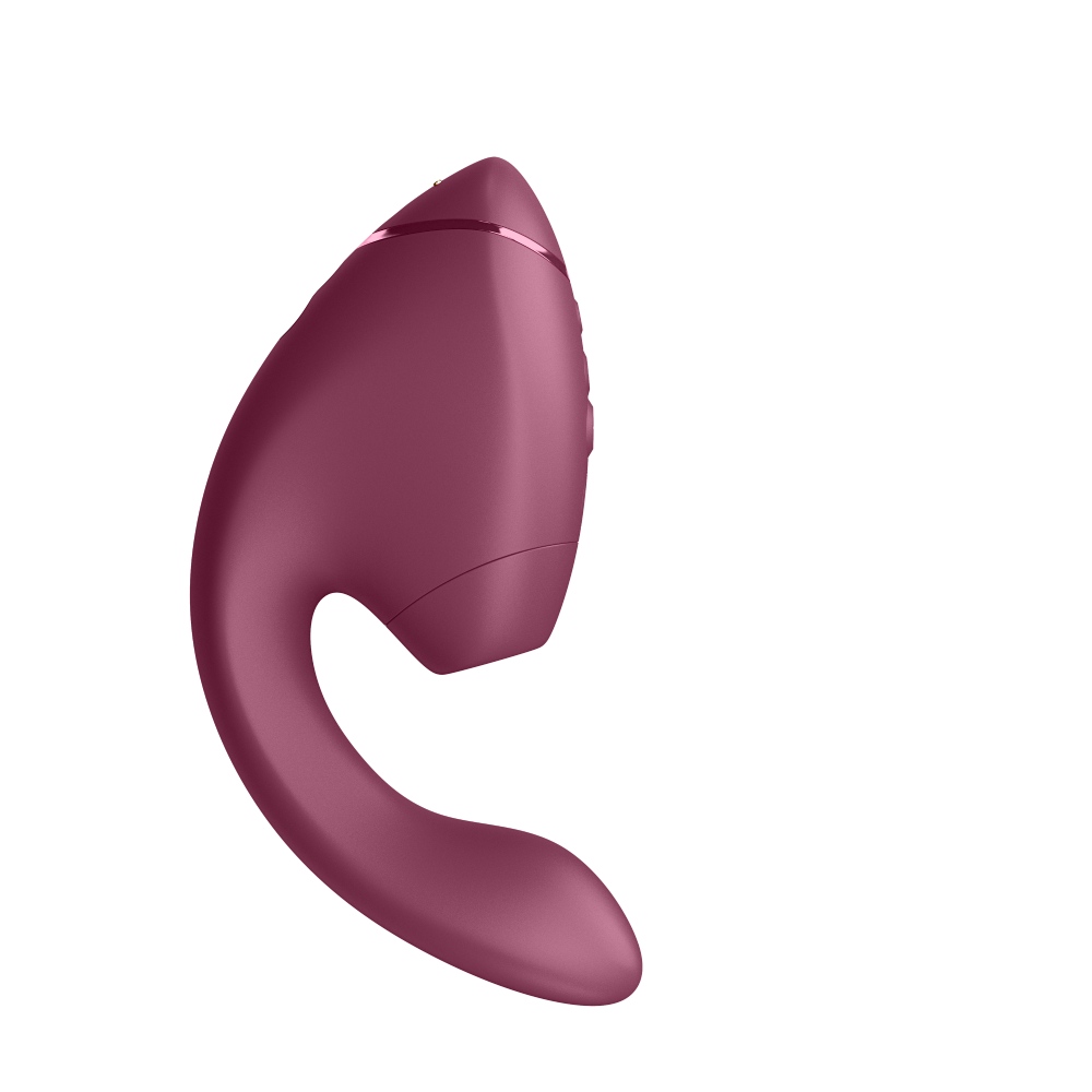 Вібратор-стимулятор вакуумний Womanizer Next Duo Dusky Pink для точки G, рожевий