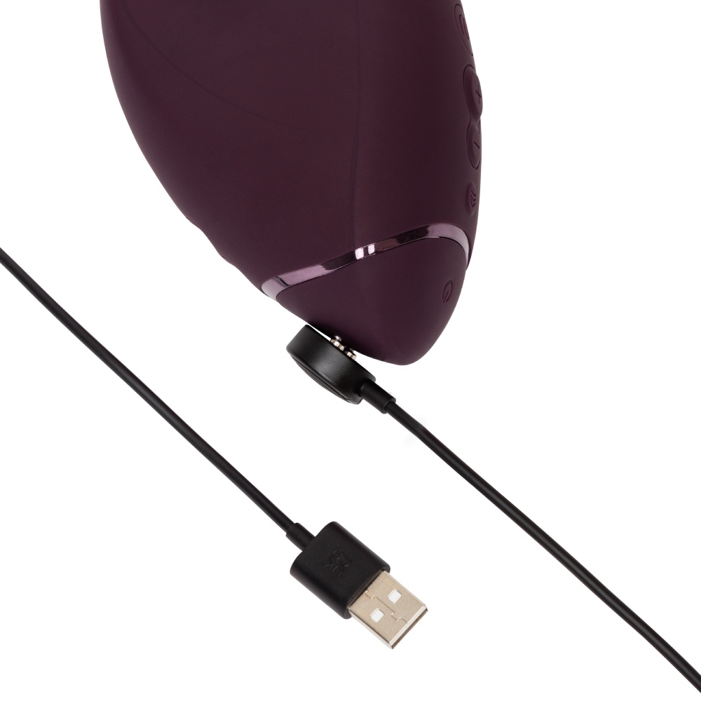 Вібратор-стимулятор вакуумний Womanizer Next Duo Dark Purple для точки G, фіолетовий