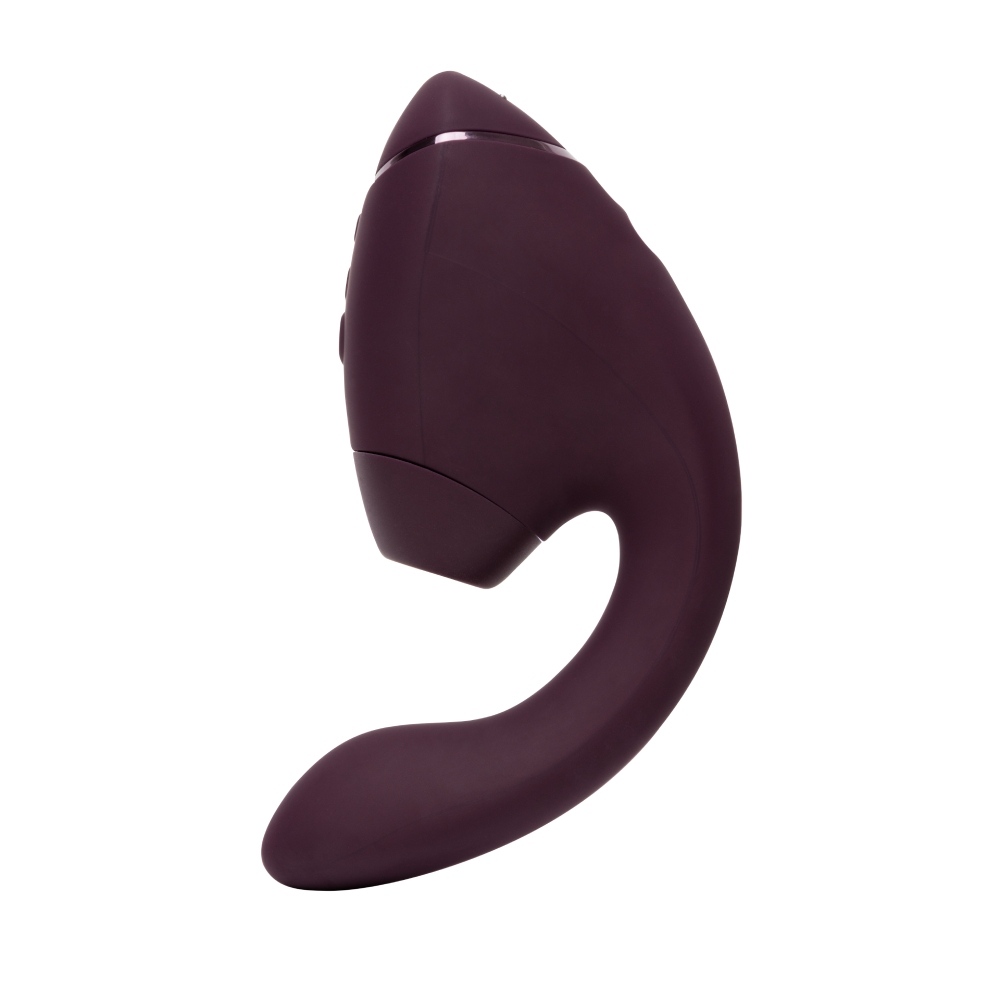 Вібратор-стимулятор вакуумний Womanizer Next Duo Dark Purple для точки G, фіолетовий