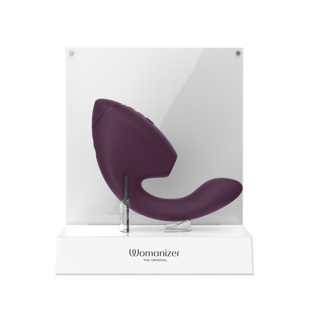 Вібратор-стимулятор вакуумний Womanizer Next Duo Dark Purple для точки G, фіолетовий