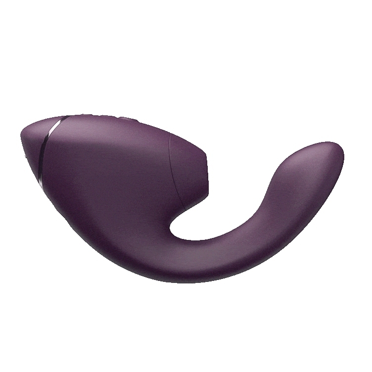 Вібратор-стимулятор вакуумний Womanizer Next Duo Dark Purple для точки G, фіолетовий