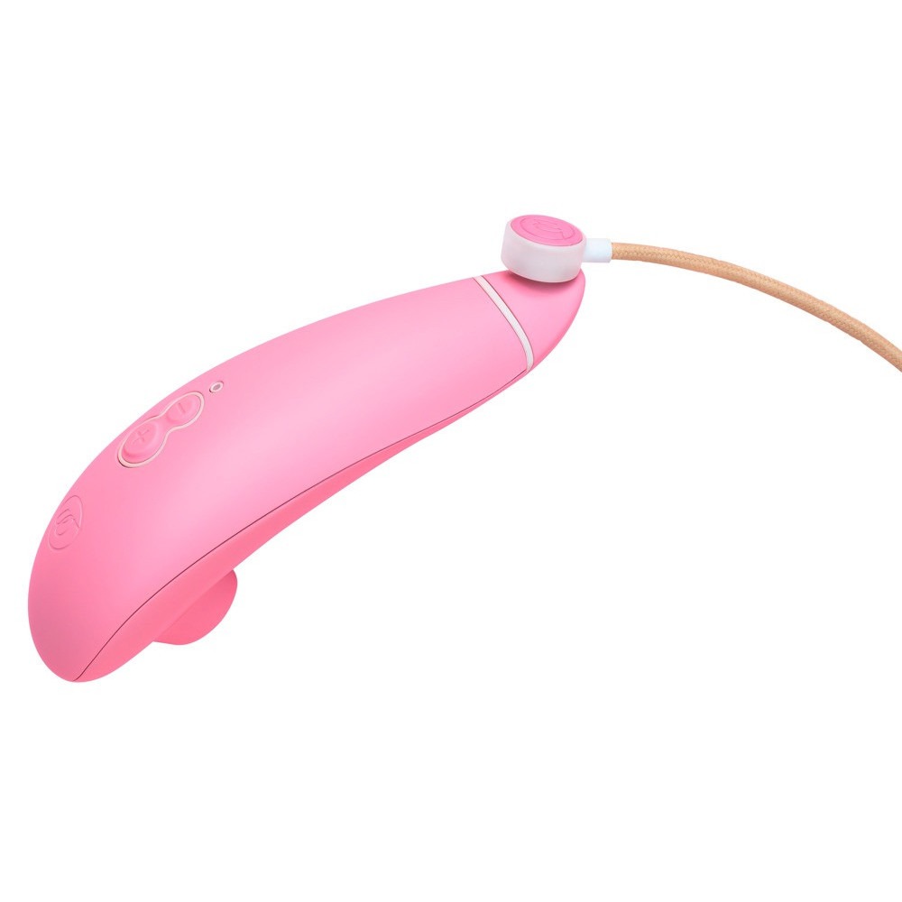Вакуумний вібратор для кліторальної стимуляції Womanizer Mini Red Wine
